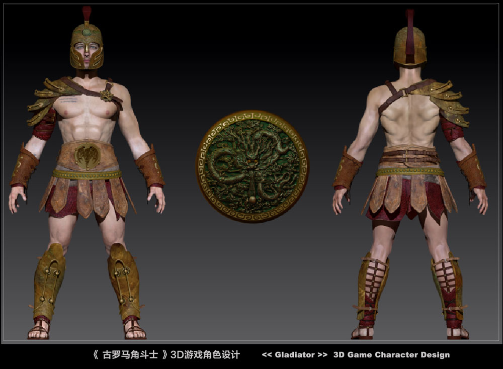 Xin JIN作品3D游戲角色設計