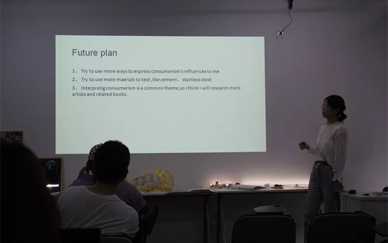 課堂:碩士預科學生第一次匯報演講