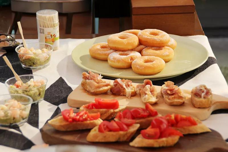 藝術集市的美食